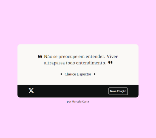 Página de citações